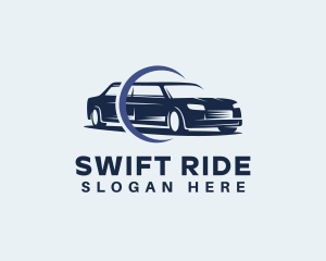 Limousine Car Vehicle logo design