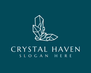 Luxury Crystal Letter L logo design