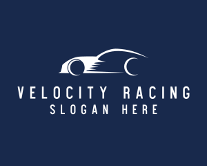 Fast Sports Car Racing logo design