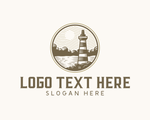 Sailor - Marine Sailor Lighthouse logo design