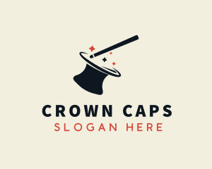 Headgear - Magician Hat Magic logo design