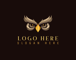Wildlife - Avian Night Owl logo design