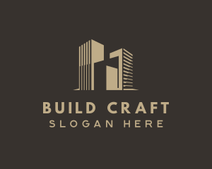 Building Property Developer logo design