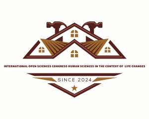 Hipster - Roofing Hammer Carpentry logo design