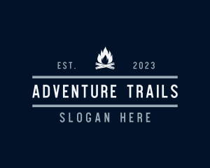 Camping Adventure Business logo design