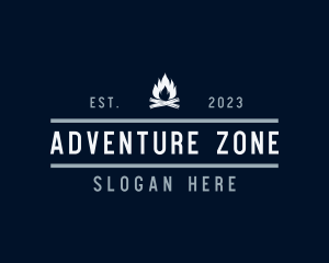 Camping Adventure Business logo design