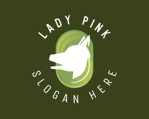 Nature - Eco Friendly Dog Leaf logo design