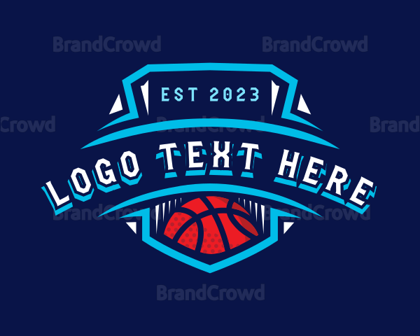 Basketball League Sports Logo