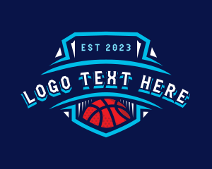 Basketball Ring - Basketball League Sports logo design