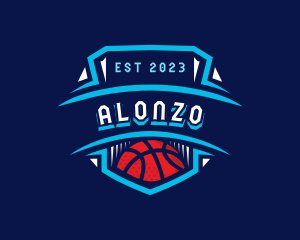 Basketball League Sports logo design