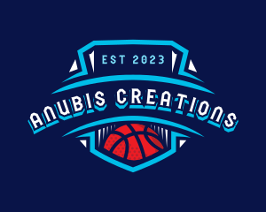 Basketball League Sports logo design