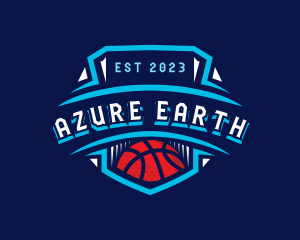 Basketball League Sports logo design