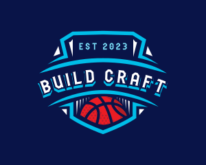 Basketball League Sports logo design