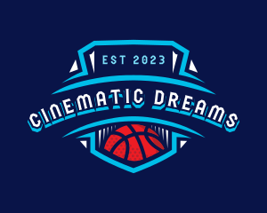 Basketball League Sports logo design