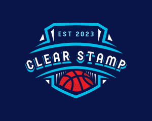 Basketball League Sports logo design