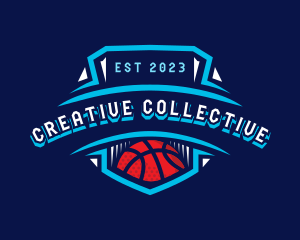 Basketball League Sports logo design