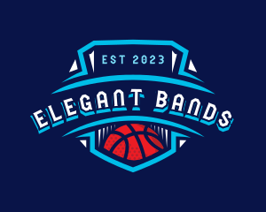 Basketball League Sports logo design