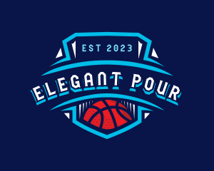 Basketball League Sports logo design