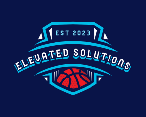 Basketball League Sports logo design