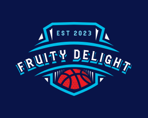 Basketball League Sports logo design