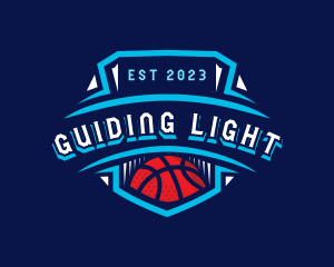 Basketball League Sports logo design