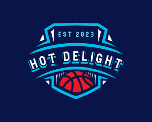 Basketball League Sports logo design