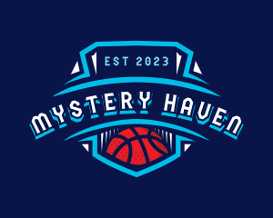 Basketball League Sports logo design