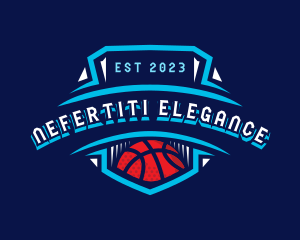 Basketball League Sports logo design