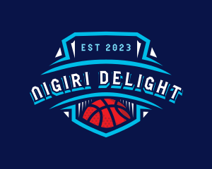 Basketball League Sports logo design