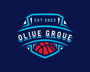 Basketball League Sports logo design