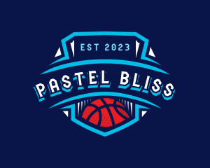 Basketball League Sports logo design