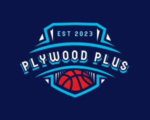 Basketball League Sports logo design