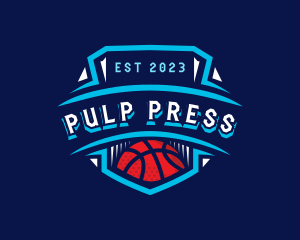 Basketball League Sports logo design