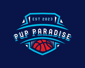 Basketball League Sports logo design