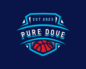 Basketball League Sports logo design