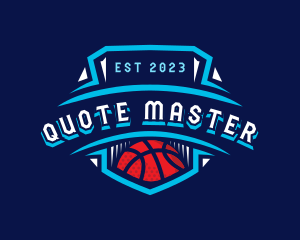 Basketball League Sports logo design