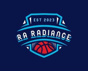 Basketball League Sports logo design