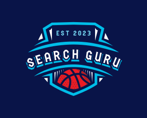 Basketball League Sports logo design