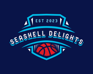 Basketball League Sports logo design