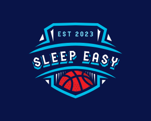 Basketball League Sports logo design