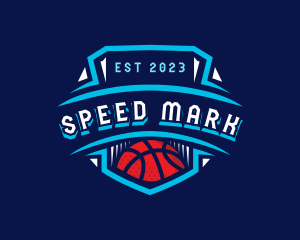 Basketball League Sports logo design