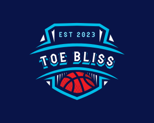 Basketball League Sports logo design