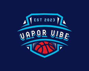 Basketball League Sports logo design