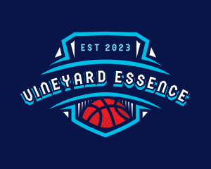 Basketball League Sports logo design