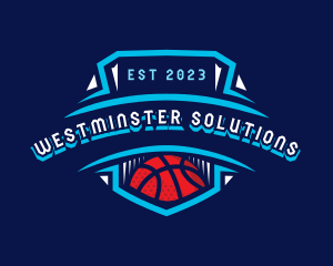 Basketball League Sports logo design