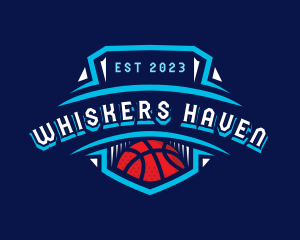 Basketball League Sports logo design