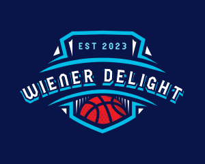 Basketball League Sports logo design