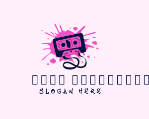Hip Hop Mix Tape logo design