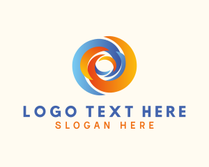 Cool - Hot Cold Temperature logo design