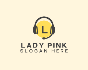 Music Headphones Podcast Logo